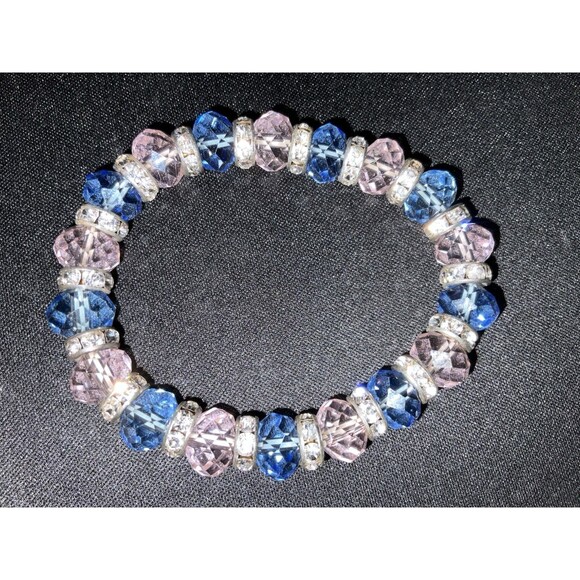 Alexander Kalifano Art Glass Stretch Bracelet - Picture 3 of 5